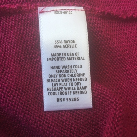 NWT Express Cold Shoulder Hi-lo Long Sleeves Top - Picture 6 of 6